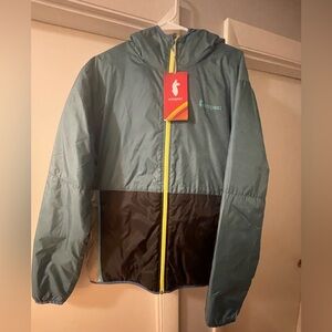 Cotopaxi Teal and Yellow Jacket